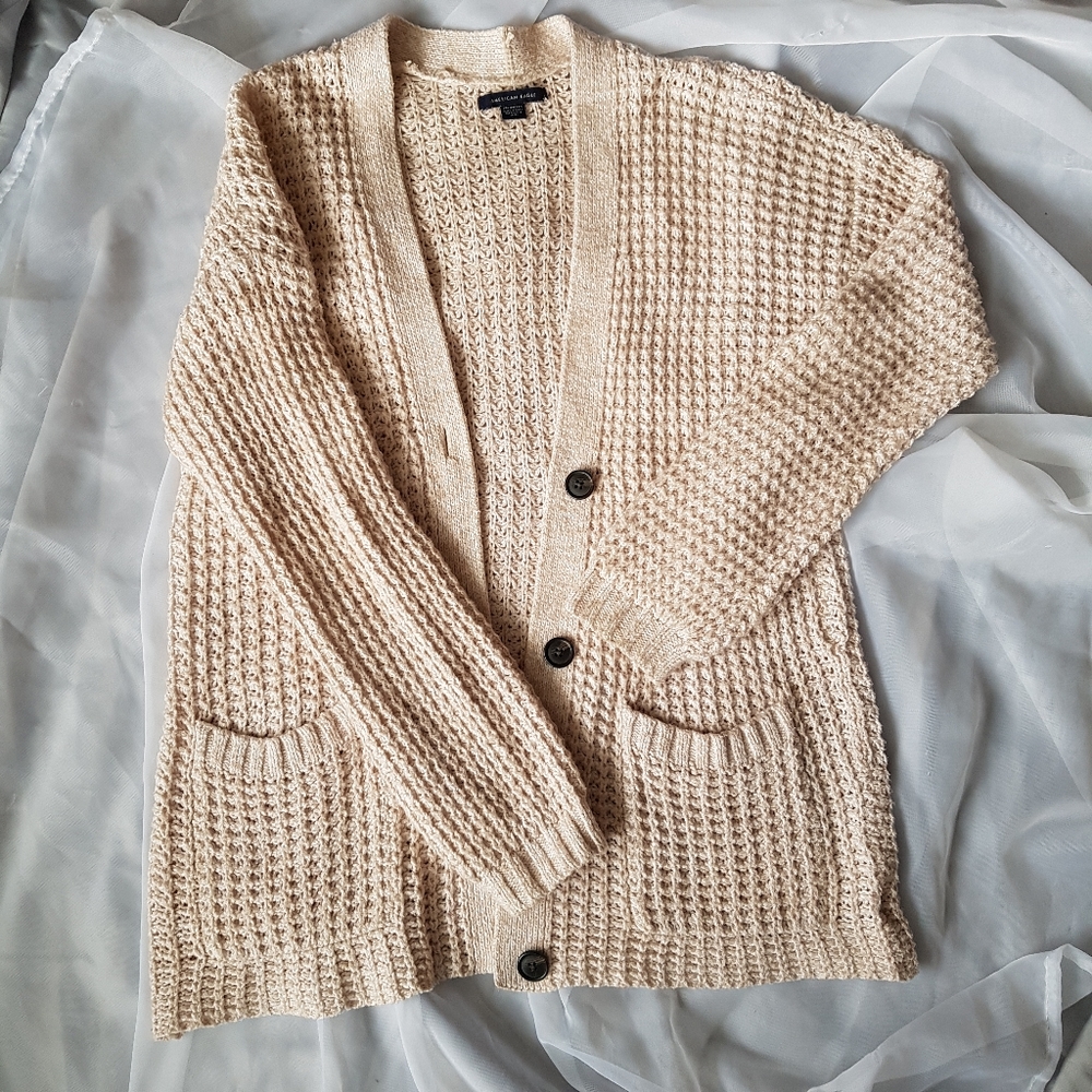 AE Oatmeal Cardigan
